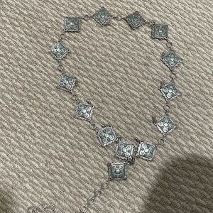 Turquoise western concho belt